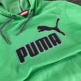 Y2K PUMA GREEN HOODIE (S)