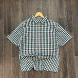Nautica Checkered Button Shirt (XL)
