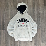 LONDON ENGLAND GREY HOODIE (XS)
