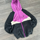 Y2K ADIDAS PURPLE ZIPUP (XS)