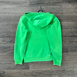 Y2K PUMA GREEN HOODIE (S)