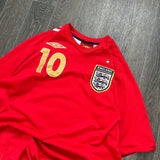 Vintage 2005 England Michael Owen #10 (M)