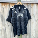 Māori All Blacks Rugby Jersey (XXL)