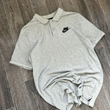 NIKE GREY POLO (L)