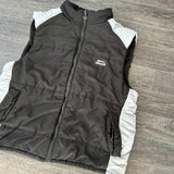 VINTAGE SLAZENGER REVERSIBLE VEST (XL)