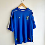 Vintage 1998 Authentic Brazil Football Jersey (XL)