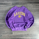 VINTAGE LAKERS CREWNECK (L)