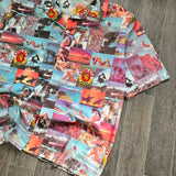 VINTAGE LION RED BUTTON (XXL)
