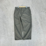 Vintage Carhartt Olive Carpenter Pants (38)