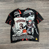 ALLEN IVERSON AOP TEE (M)