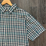 Nautica Checkered Button Shirt (XL)