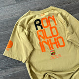 VINTAGE BARCELONA NIKE FOOTBALL TEE (M)