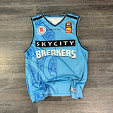 NZ BREAKERS BASKETBALL SINGLET (XL)