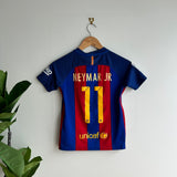 Neymar #11 Barcelona 2016 Kids Jersey (8-10Y)