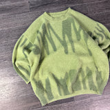 VINTAGE LIME SWEATER (S/M)