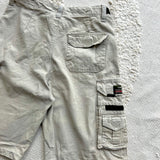 Vintage Cream Cargo Shorts (28-30)