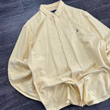 RALPH LAUREN BUTTON SHIRT (XL)