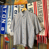 Vintage Cropped Button Shirt (S)