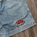 *RARE* Vintage JNCO Crown Jorts (36")