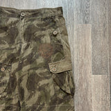 Y2K Camo Cargo Shorts (38")