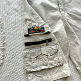 Vintage Cream Cargo Shorts (28-30)