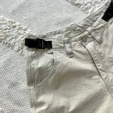 Vintage Cream Cargo Shorts (28-30)