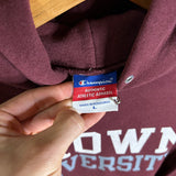 Vintage Champion Brown University Hoodie (M/L)