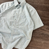 VINTAGE 90s PENGUIN BUTTON SHIRT (S/M)