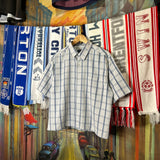 Vintage Cropped Button Shirt (S)