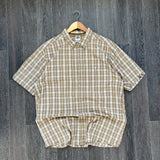 North Face Checkered Button Shirt (XL)
