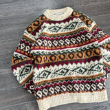 VINTAGE WOOLLEN SWEATER (M)