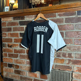 Vintage 2004 Netherlands Robben #11 Football Jersey (M/L)