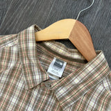North Face Checkered Button Shirt (XL)