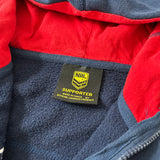 NRL ROOSTERS ZIP UP HOODIE (XXS)