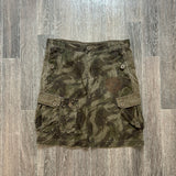 Y2K Camo Cargo Shorts (38")
