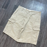 Vintage Cream Cargo Shorts (30")