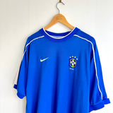 Vintage 1998 Authentic Brazil Football Jersey (XL)