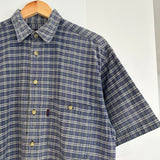 Vintage ACL Checkered Button Shirt (M)