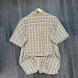 North Face Checkered Button Shirt (XL)