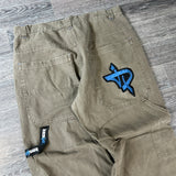 Y2K CARPENTER BAGGY PANTS (36")