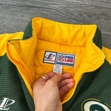 VINTAGE 90s GREEN BAY PACKERS JACKET (M)
