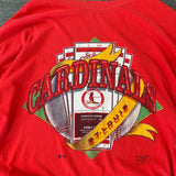 VINTAGE CARDINALS TEE (L)