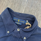 Ralph Lauren Navy Button Shirt (S)