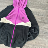 Y2K ADIDAS PURPLE ZIPUP (XS)