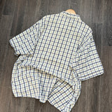 Vintage Aertex Quarter Button Shirt (XXXL)