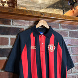 Vintage 90s Man United Umbro Polo Shirt (L)