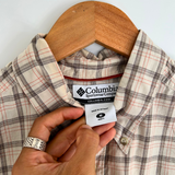 Columbia Checkered Button Shirt (M)