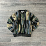 VINTAGE 3D KNIT SWEATER (XS/S)