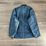 VINTAGE 1994 CARHARTT BLANKET LINED DENIM JACKET (XL)