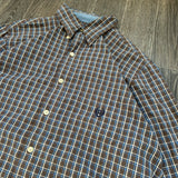 Chaps Brown Button Shirt (M)